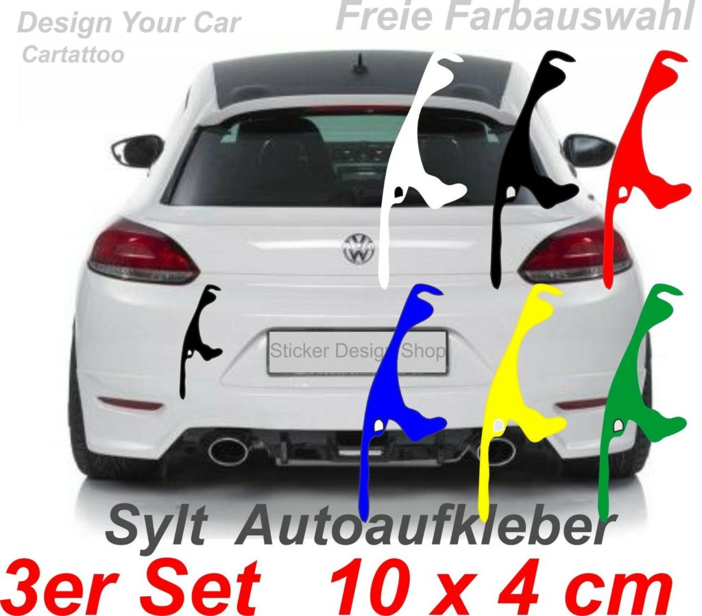 Sylt Insel Autoaufkleber Jetzt bestellen